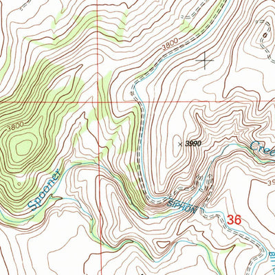 United States Geological Survey Bing, MT (1998, 24000-Scale) digital map