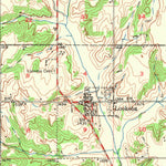 United States Geological Survey Binger, OK (1951, 62500-Scale) digital map