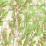 United States Geological Survey Binger, OK (1951, 62500-Scale) digital map