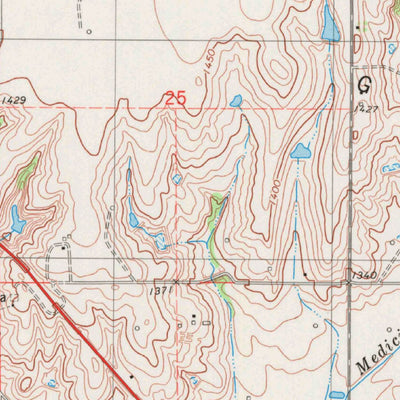 United States Geological Survey Binger, OK (1979, 24000-Scale) digital map