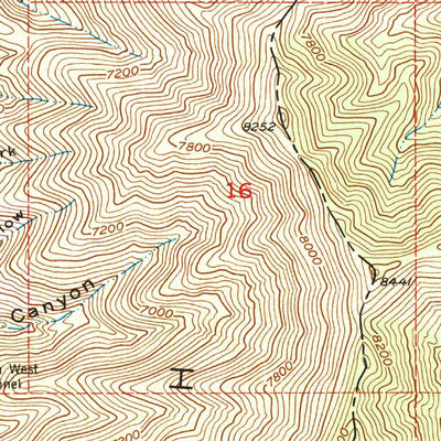 United States Geological Survey Bingham Canyon, UT (1952, 24000-Scale) digital map