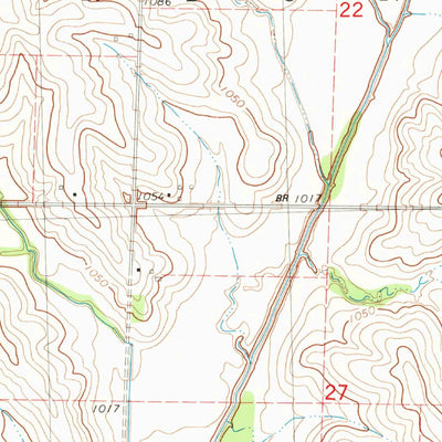 United States Geological Survey Bingham, IA (1981, 24000-Scale) digital map