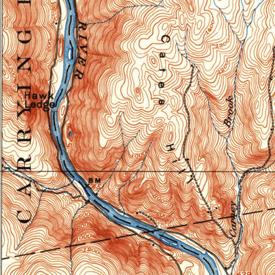 United States Geological Survey Bingham, ME (1903, 62500-Scale) digital map
