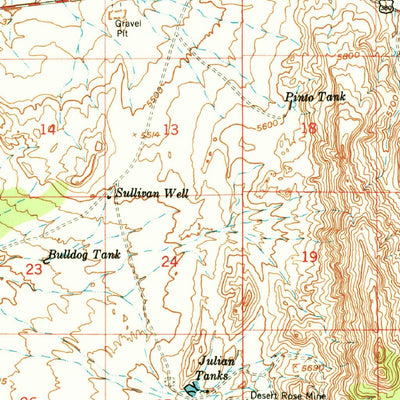 United States Geological Survey Bingham, NM (1948, 62500-Scale) digital map