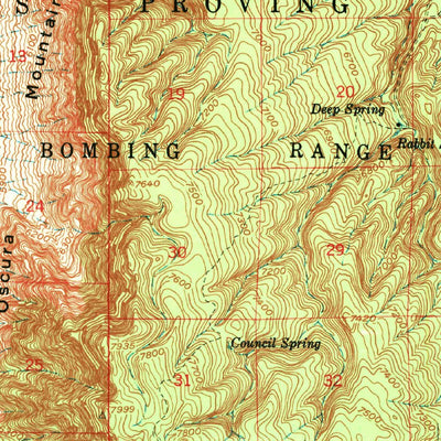 United States Geological Survey Bingham, NM (1948, 62500-Scale) digital map