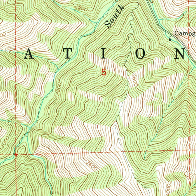 United States Geological Survey Bingham Springs, OR (1963, 24000-Scale) digital map