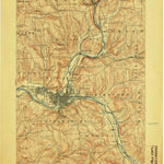 United States Geological Survey Binghamton, NY (1904, 62500-Scale) digital map