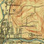 United States Geological Survey Binghamton, NY (1904, 62500-Scale) digital map