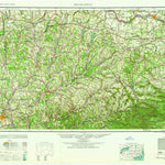 United States Geological Survey Binghamton, NY (1963, 250000-Scale) digital map