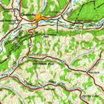 United States Geological Survey Binghamton, NY (1963, 250000-Scale) digital map