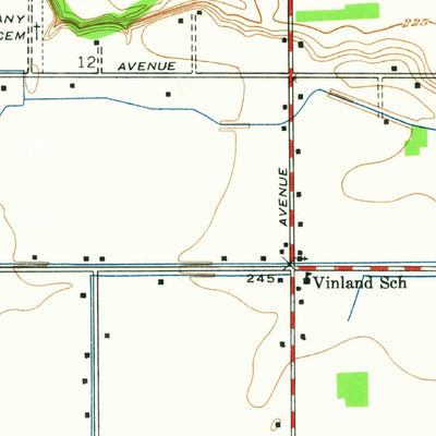 United States Geological Survey Biola, CA (1946, 24000-Scale) digital map