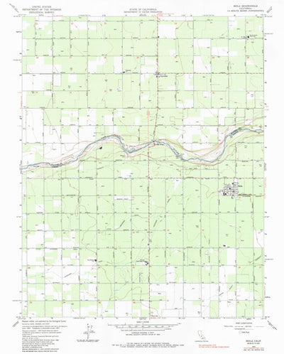 United States Geological Survey Biola, CA (1963, 24000-Scale) digital map
