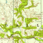 United States Geological Survey Bippus, IN (1955, 24000-Scale) digital map