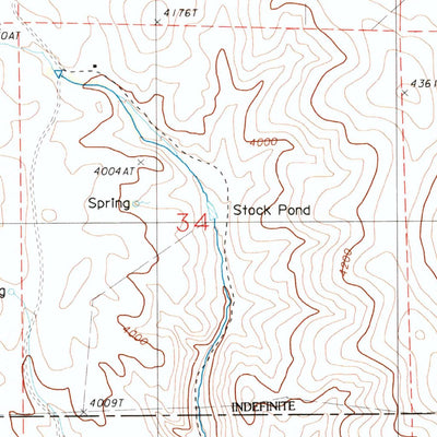 United States Geological Survey Birch Creek Meadow, OR (1988, 24000-Scale) digital map