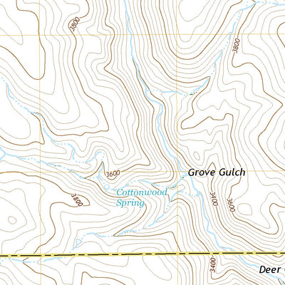 United States Geological Survey Birch Creek Meadow, OR (2020, 24000-Scale) digital map