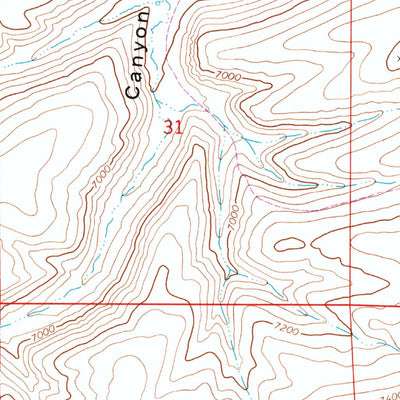United States Geological Survey Birch Creek Reservoirs, UT (1969, 24000-Scale) digital map