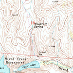 United States Geological Survey Birch Creek Reservoirs, UT (1969, 24000-Scale) digital map