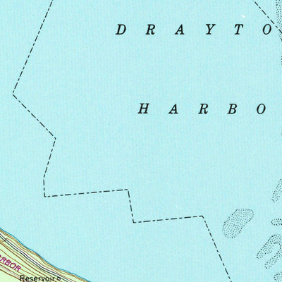 United States Geological Survey Birch Point, WA (1952, 24000-Scale) digital map