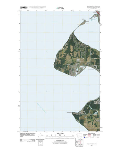 United States Geological Survey Birch Point, WA (2011, 24000-Scale) digital map