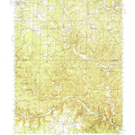United States Geological Survey Birch Tree, MO (1944, 62500-Scale) digital map