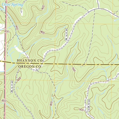 United States Geological Survey Birch Tree, MO (2021, 24000-Scale) digital map