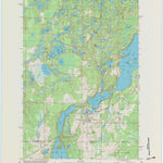 United States Geological Survey Birchwood, WI (1982, 24000-Scale) digital map