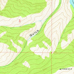 United States Geological Survey Bird Creek, ID (1966, 24000-Scale) digital map