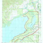 United States Geological Survey Bird Island Point, LA (1994, 24000-Scale) digital map
