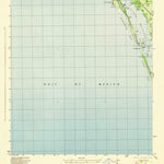 United States Geological Survey Bird Keys, FL (1944, 31680-Scale) digital map
