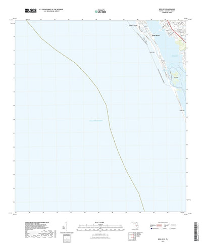 United States Geological Survey Bird Keys, FL (2021, 24000-Scale) digital map
