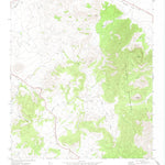 United States Geological Survey Bird Mountain, TX (1972, 24000-Scale) digital map
