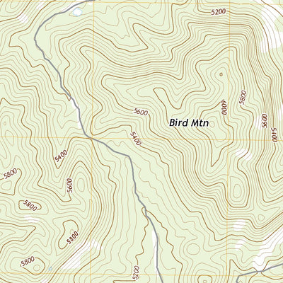 United States Geological Survey Bird Mountain, TX (2022, 24000-Scale) digital map