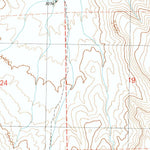 United States Geological Survey Bird Spring, NV (1989, 24000-Scale) digital map