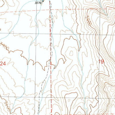 United States Geological Survey Bird Spring, NV (1989, 24000-Scale) digital map