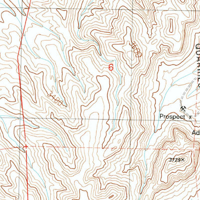 United States Geological Survey Bird Spring, NV (1989, 24000-Scale) digital map