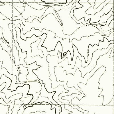 United States Geological Survey Bird Springs Wash, AZ (1957, 24000-Scale) digital map