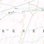 United States Geological Survey Bird Springs Wash, AZ (1972, 24000-Scale) digital map