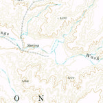 United States Geological Survey Bird Springs Wash, AZ (1972, 24000-Scale) digital map
