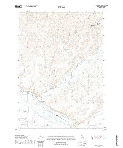 United States Geological Survey Birding Island, ID (2020, 24000-Scale) digital map