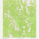 United States Geological Survey Birds Creek, LA (1974, 24000-Scale) digital map