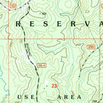 United States Geological Survey Birds Creek, LA (2003, 24000-Scale) digital map