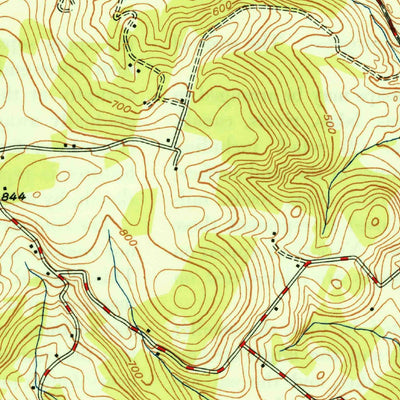 United States Geological Survey Birdsboro, PA (1950, 24000-Scale) digital map