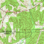 United States Geological Survey Birdseye, IN (1980, 24000-Scale) digital map