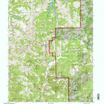 United States Geological Survey Birdseye, IN (1993, 24000-Scale) digital map