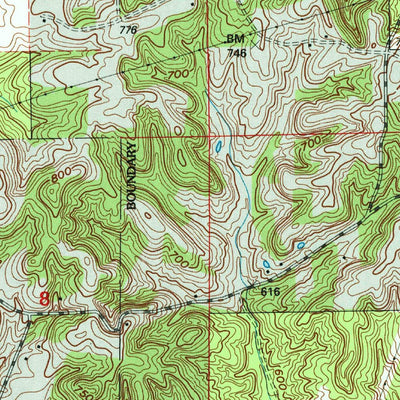 United States Geological Survey Birdseye, IN (1993, 24000-Scale) digital map