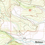 United States Geological Survey Birdseye, UT (2001, 24000-Scale) digital map