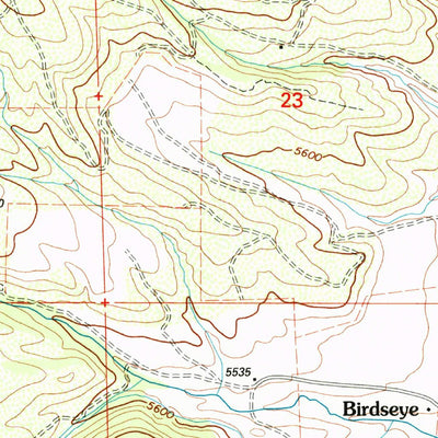 United States Geological Survey Birdseye, UT (2001, 24000-Scale) digital map