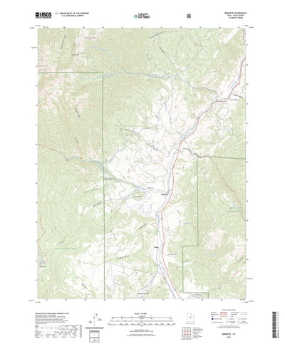 United States Geological Survey Birdseye, UT (2023, 24000-Scale) digital map