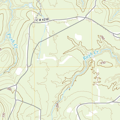 United States Geological Survey Birdwell Lake, TX (2022, 24000-Scale) digital map
