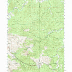 United States Geological Survey Birkenfeld, OR (1955, 62500-Scale) digital map
